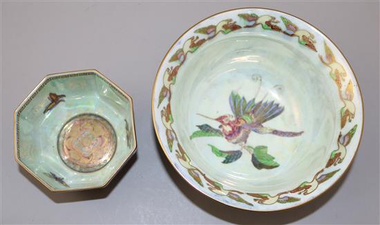 A Daisy Makeig Jones for Wedgwood bowl and another bowl